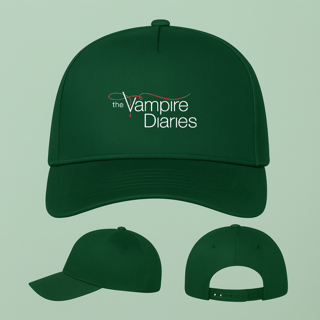The Vampire Diaries Series Five Panel Twill Snapback Cap