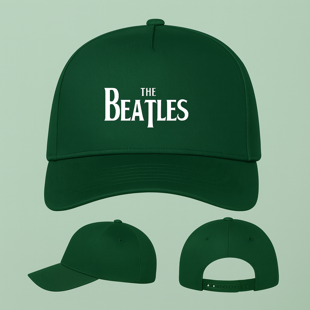 The Beatles Music Five Panel Twill Snapback Cap