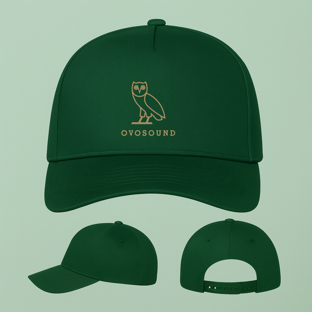 Ovosound Drake Music Five Panel Twill Snapback Cap