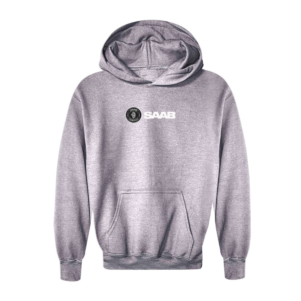 Youth Saab Logo Pullover Hoodie