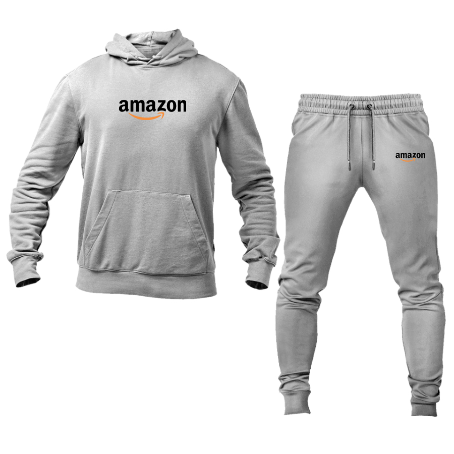 Men's Amazon Logo Hoodie Joggers Set