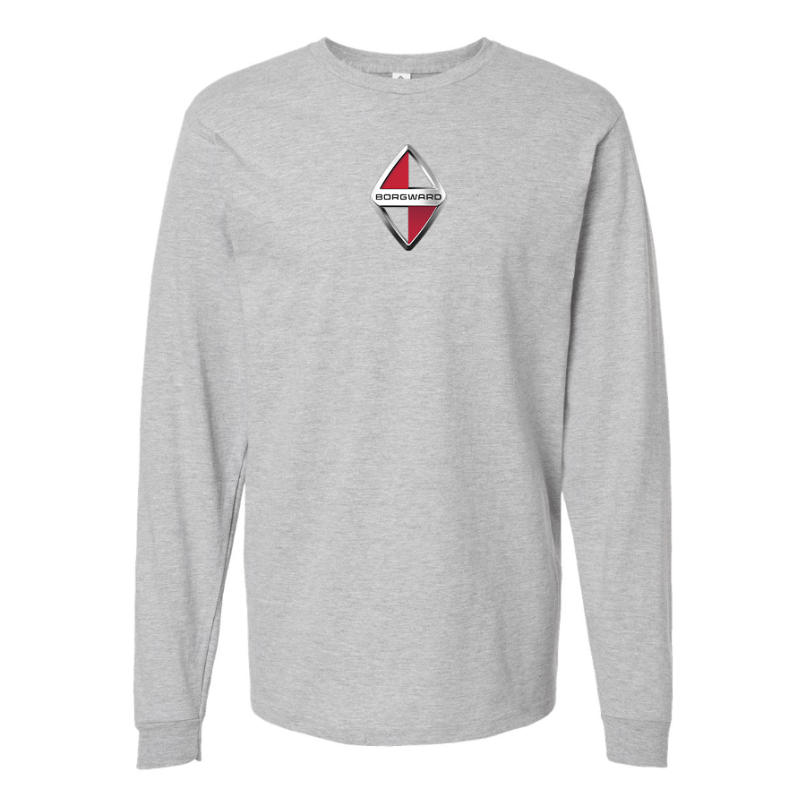 Youth Borgward Logo Cotton Long Sleeve T-Shirt