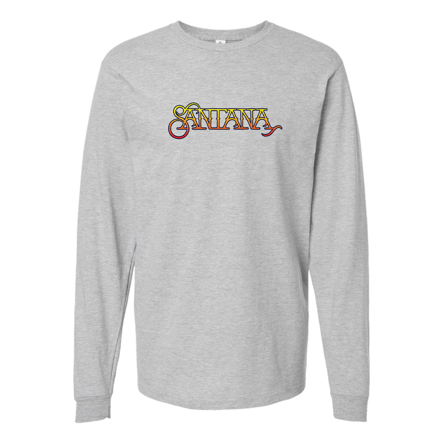 Youth Santana Logo Cotton Long Sleeve T-Shirt