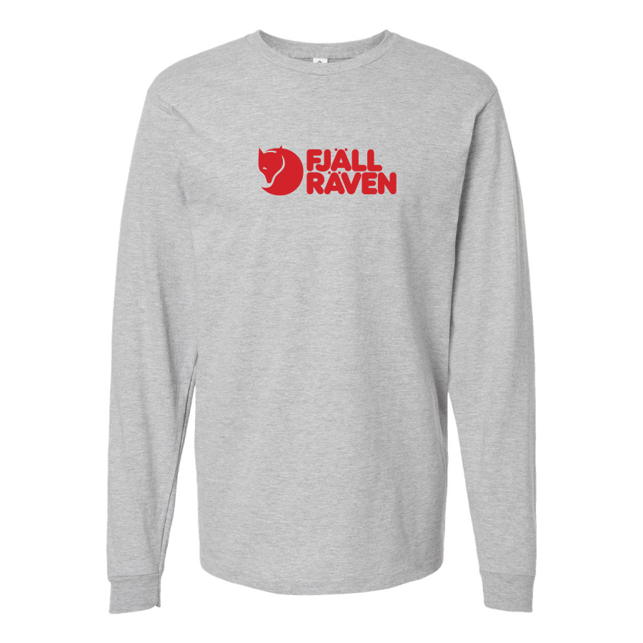 Youth Fjallraven Logo Cotton Long Sleeve T-Shirt