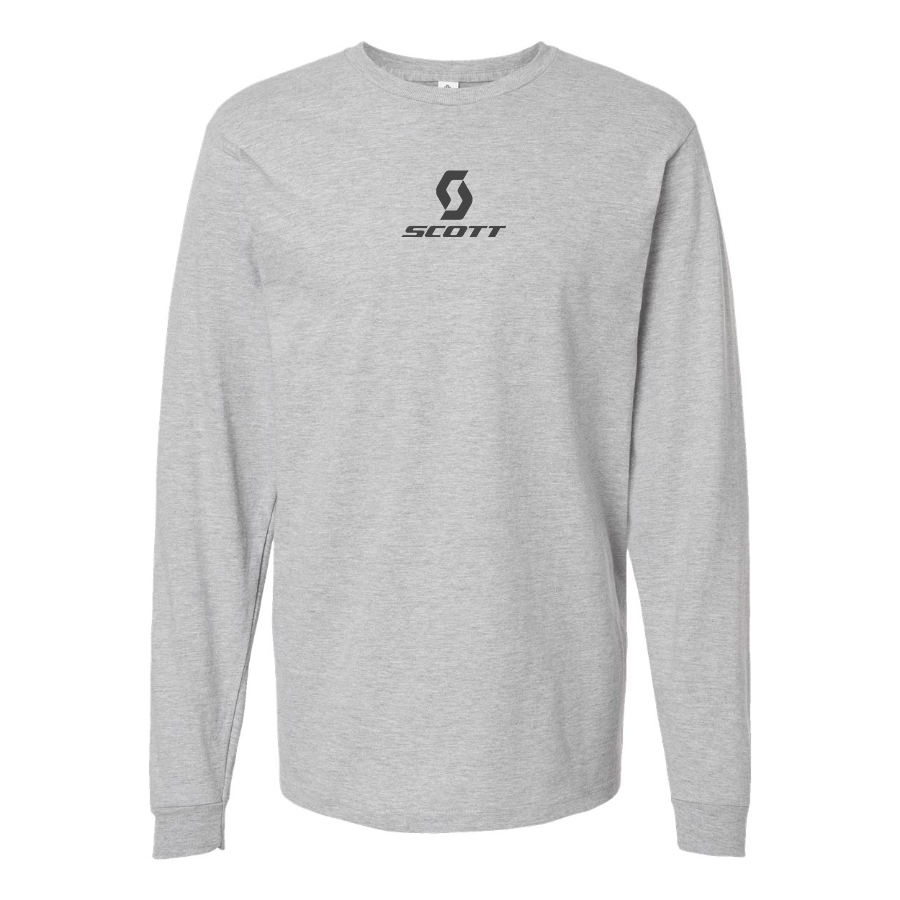 Youth Scott Logo Cotton Long Sleeve T-Shirt