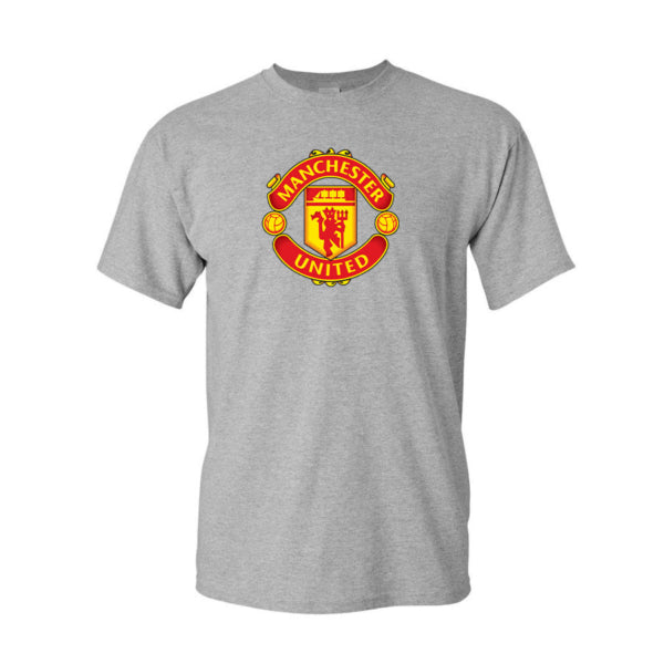 Youth Kids Manchester United Soccer Cotton T-Shirt
