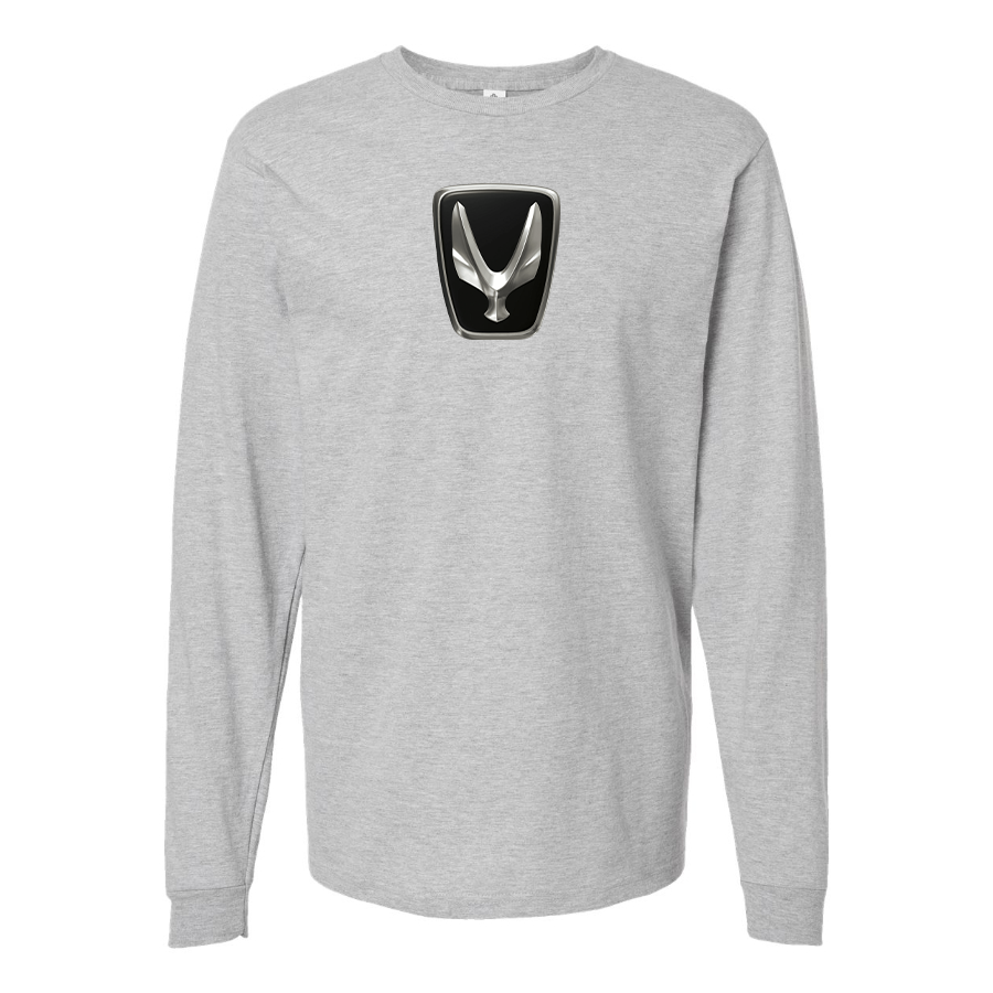 Youth Equus Logo Cotton Long Sleeve T-Shirt