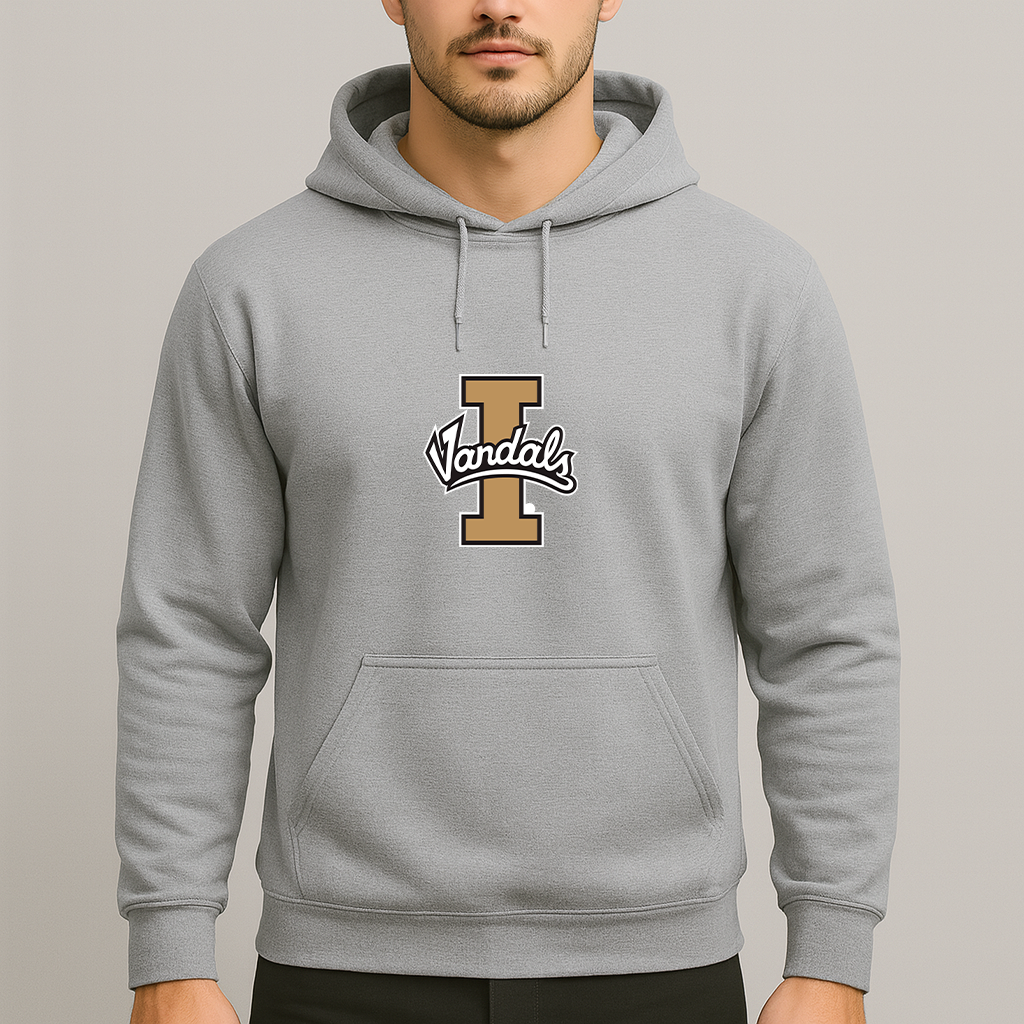 Men's Idaho Vandals Logo Pullover Hoodie
