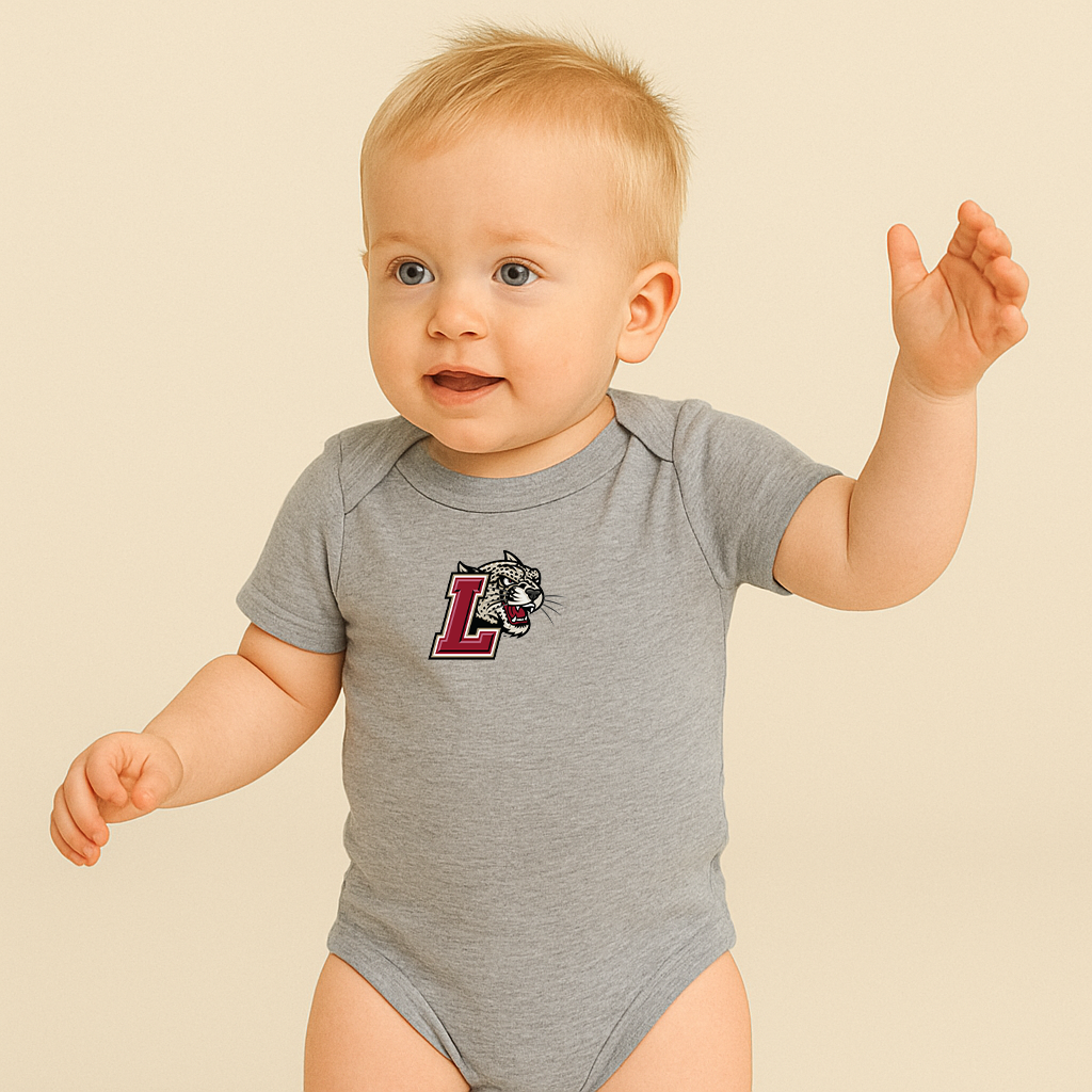 Lafayette Leopards Logo Baby Romper Onesie
