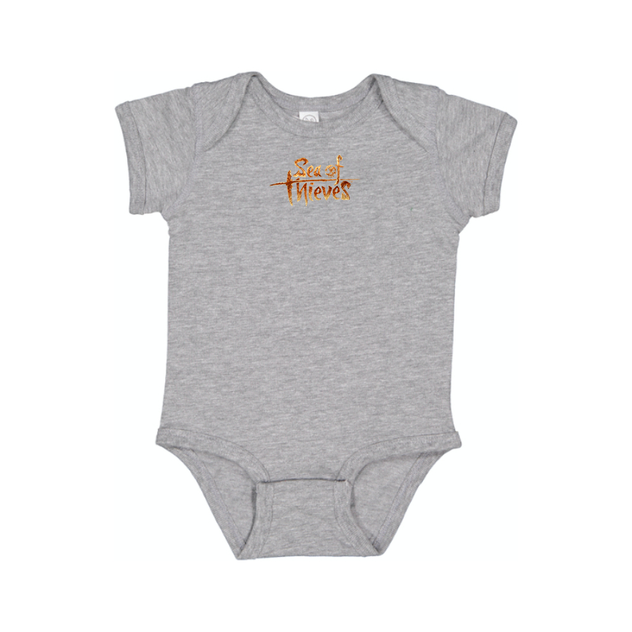 Sea Of Thieves Logo Baby Romper Onesie