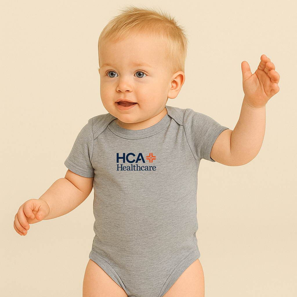 HCA Healthcare Logo Baby Romper Onesie