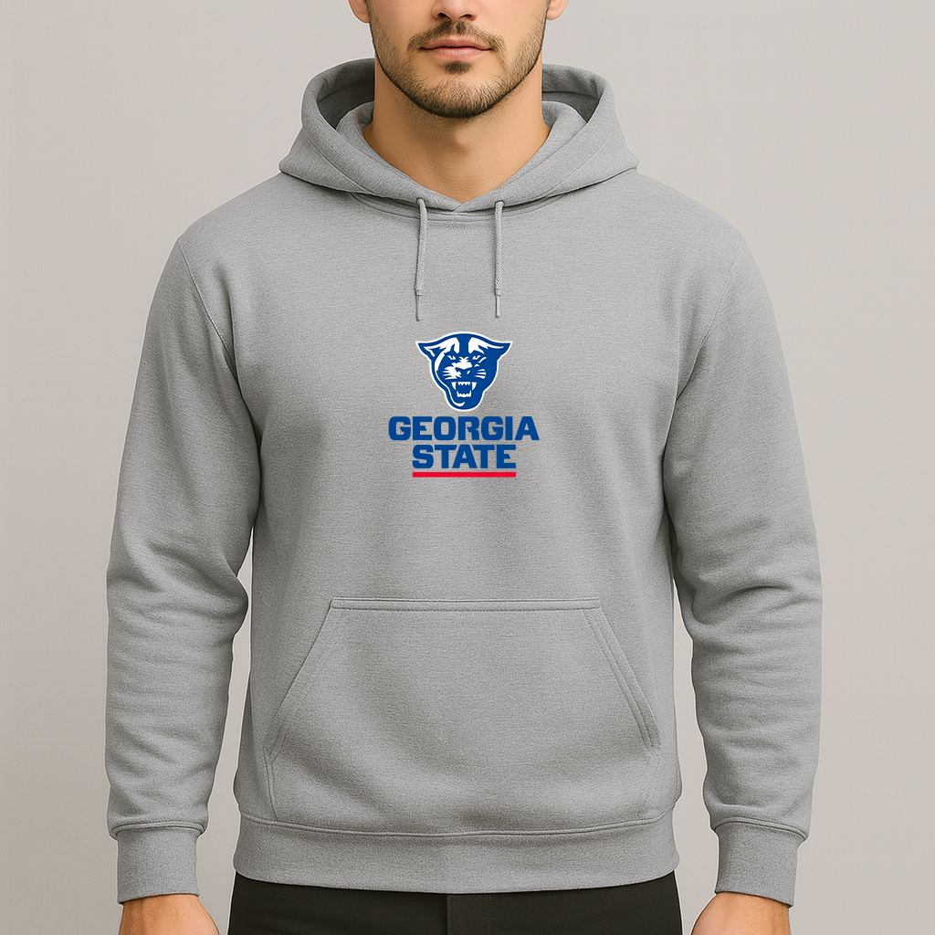 Men's Georgia State Panthers Logo Pullover Hoodie