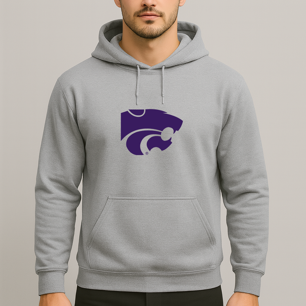 Men's Kansas State Wildcats Logo Pullover Hoodie