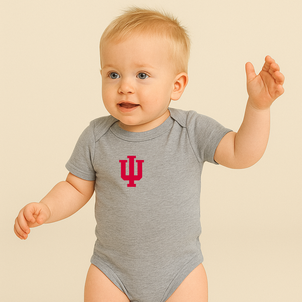 Indiana Hoosiers Logo Baby Romper Onesie