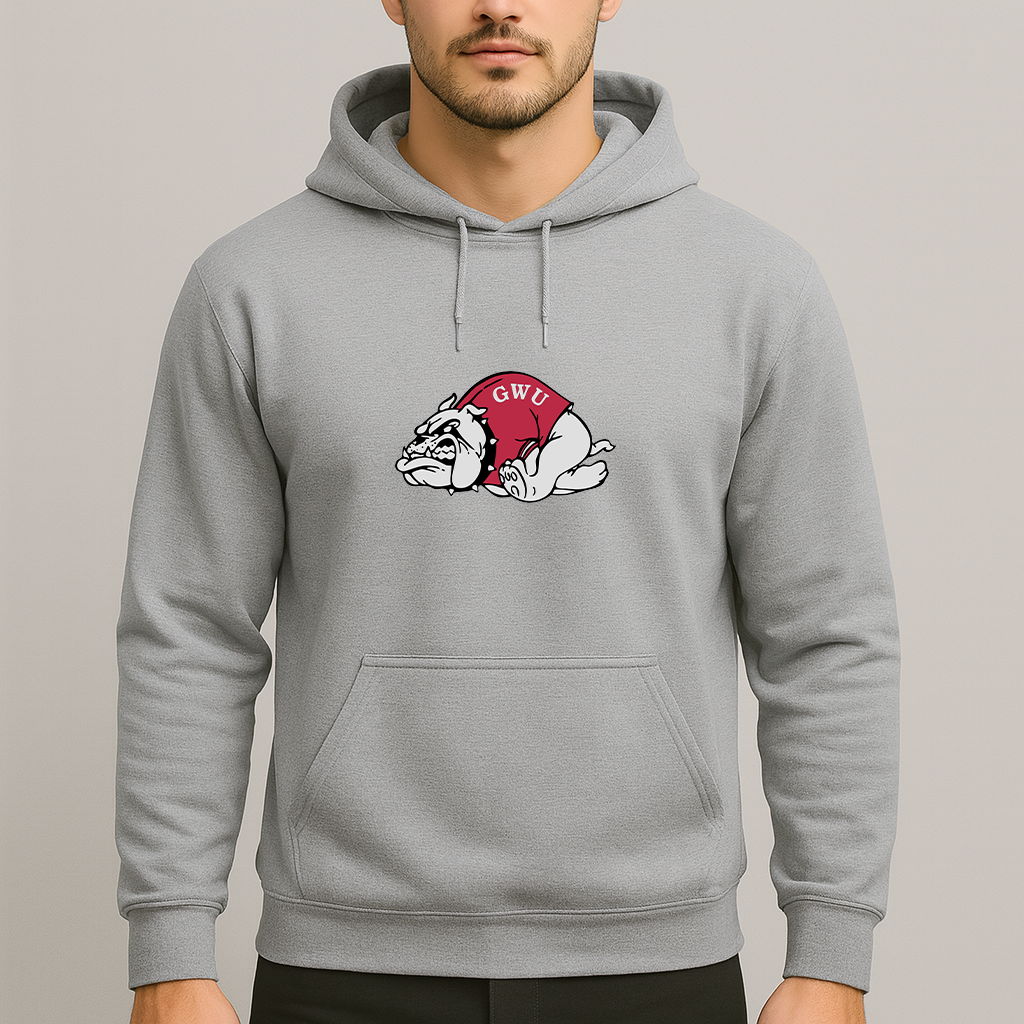 Men's Gardner Webb Bulldogs Logo Pullover Hoodie