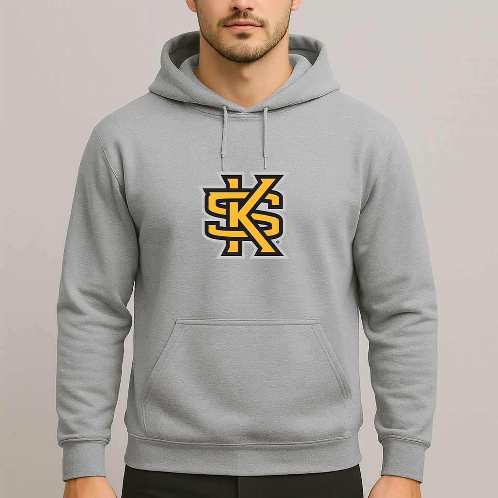 Men's Kennesaw State Owls Logo Pullover Hoodie