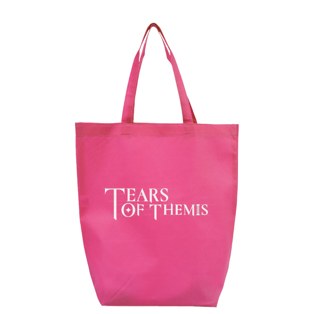 Tear Of Themis Logo Q-Tees Non-Woven Gusset Bottom Tote
