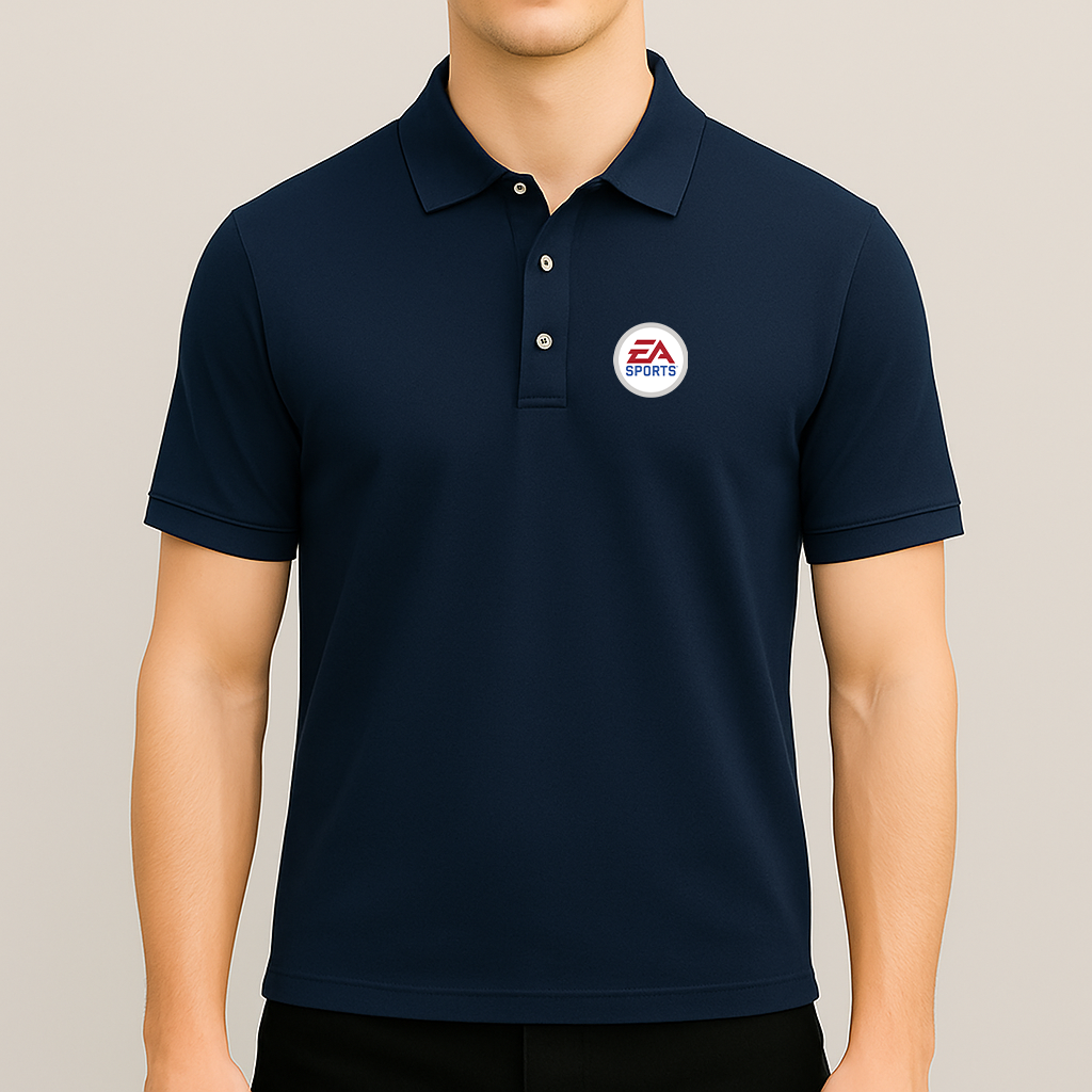 Men's EA SPORTS Logo Dry Blend Polo