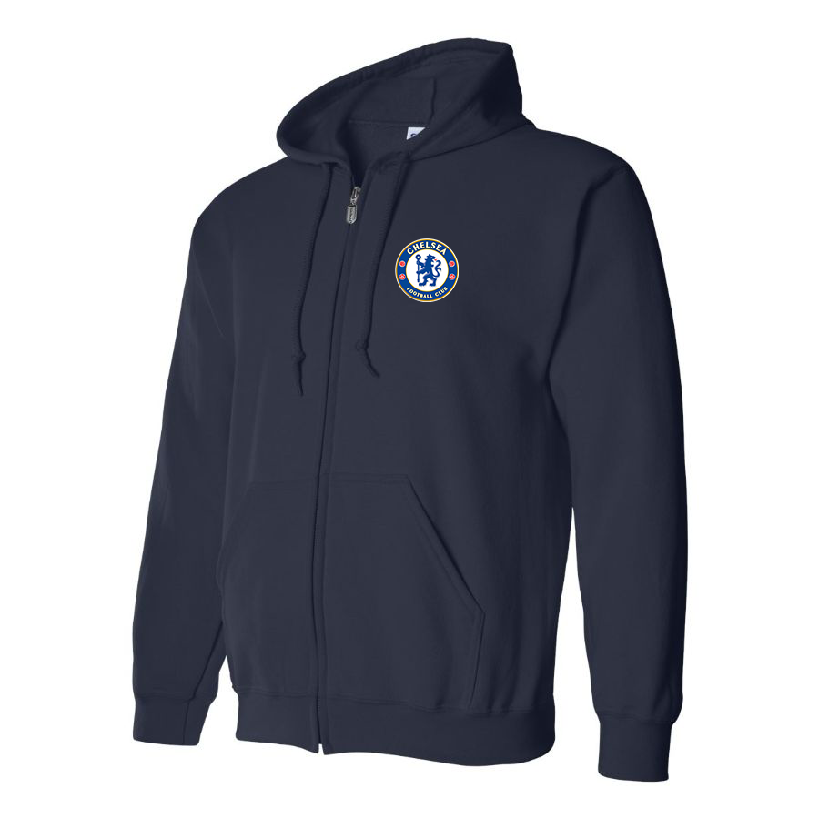 Men's Chelsea Soccer Zipper Hoodie