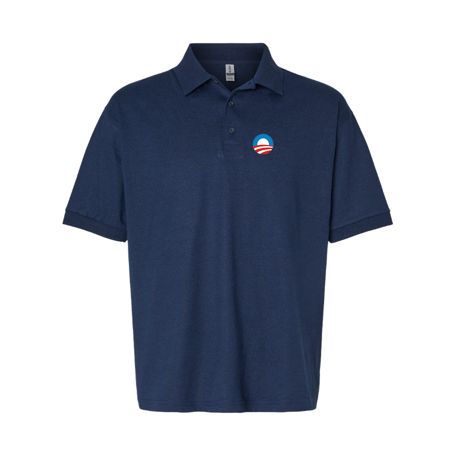 Men's Obama Logo Dry Blend Polo