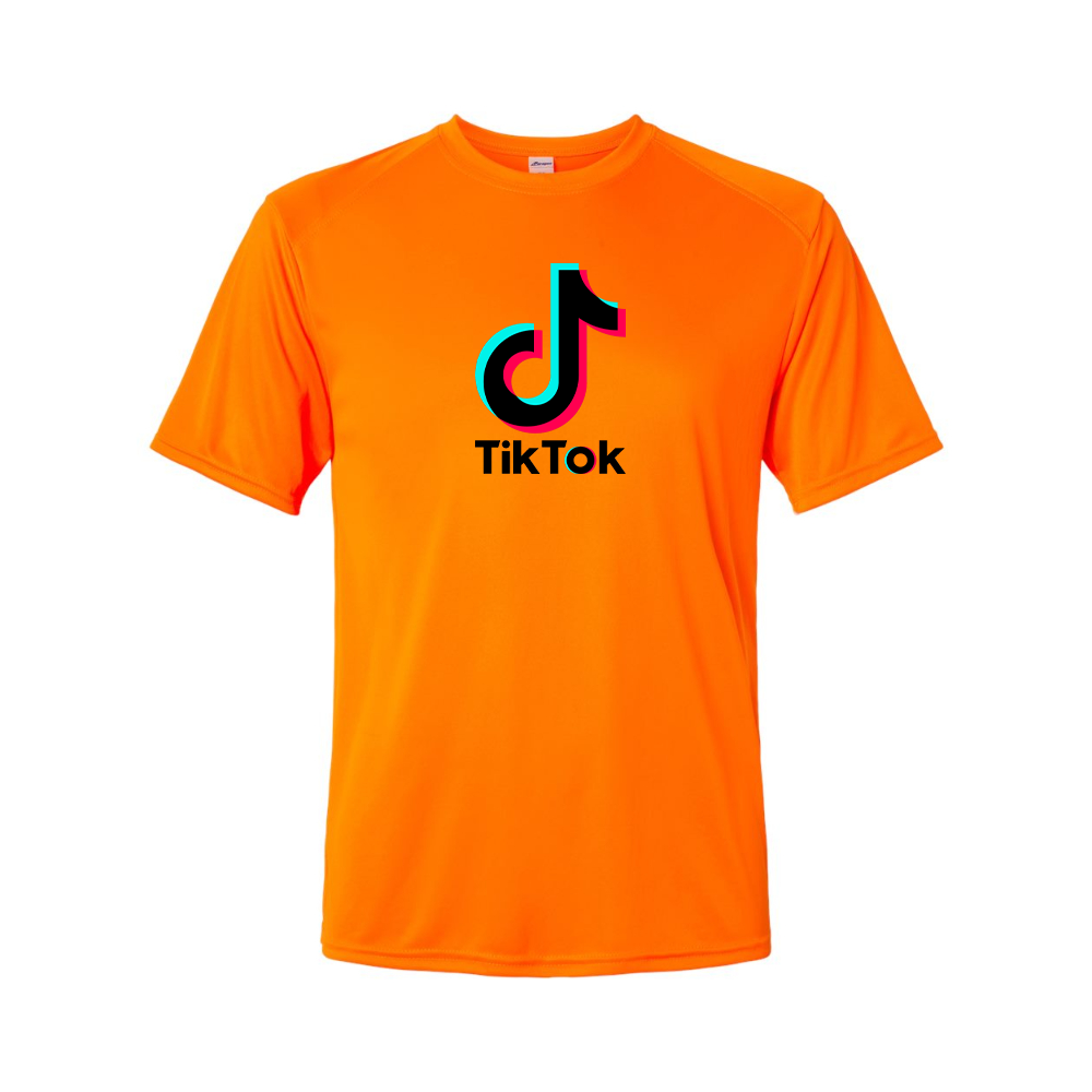 Men's TikTok Social Polyester T-Shirt