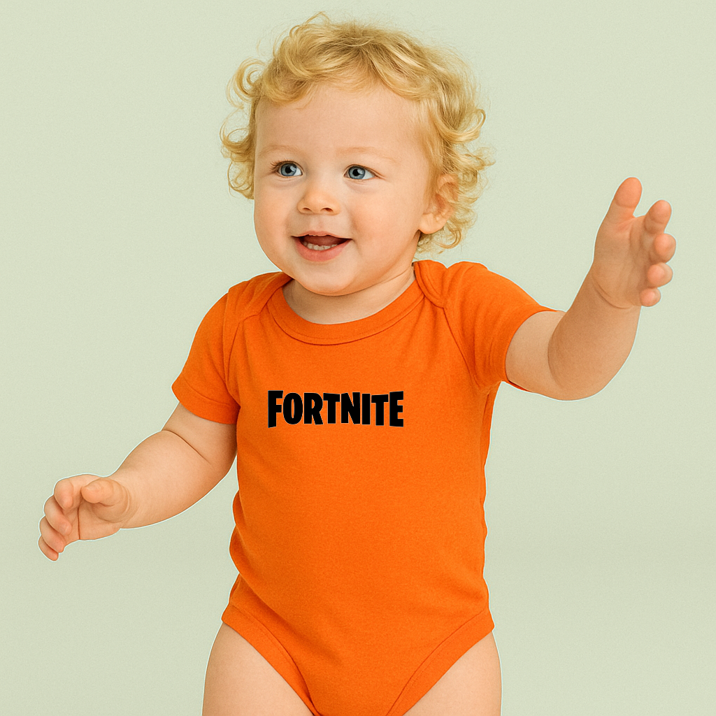 Fortnite Battle Royale Game Baby Romper Onesie