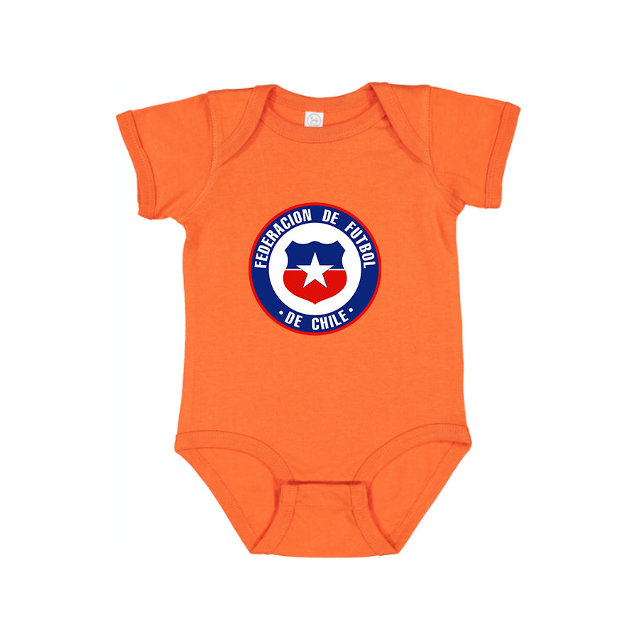 Chile National SoccerTeam Baby Romper Onesie