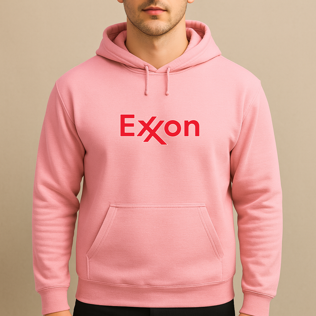 Men's Exxon Gas Station Pullover Hoodie