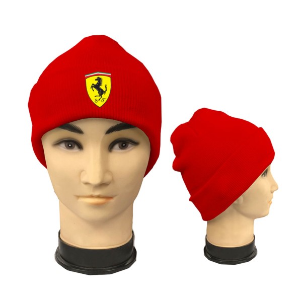 Ferrari Motorsport Car Beanie Hat