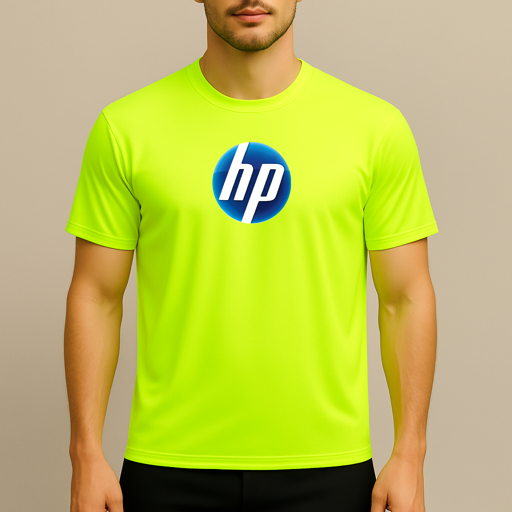 Men's HP Logo Polyester T-Shirt