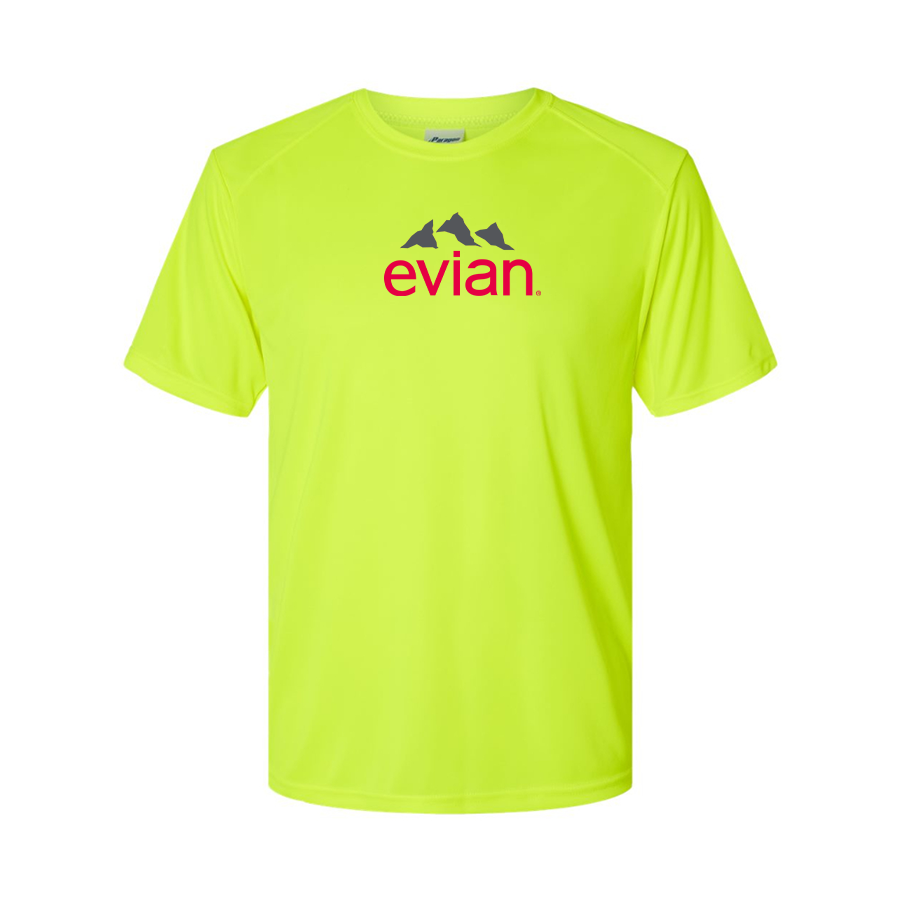 Men's Evian Logo Polyester T-Shirt