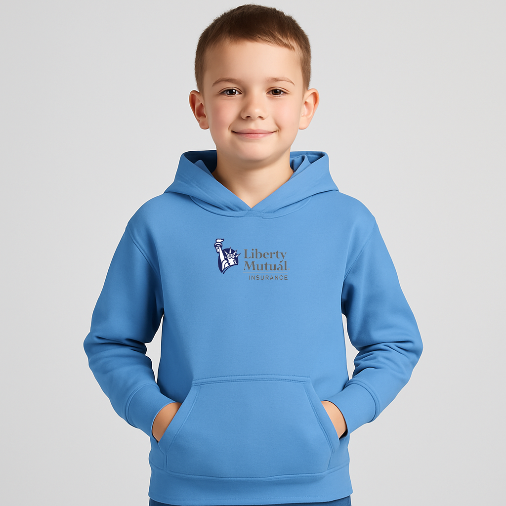 Youth Liberty Mutual Insurance Logo Pullover Hoodie