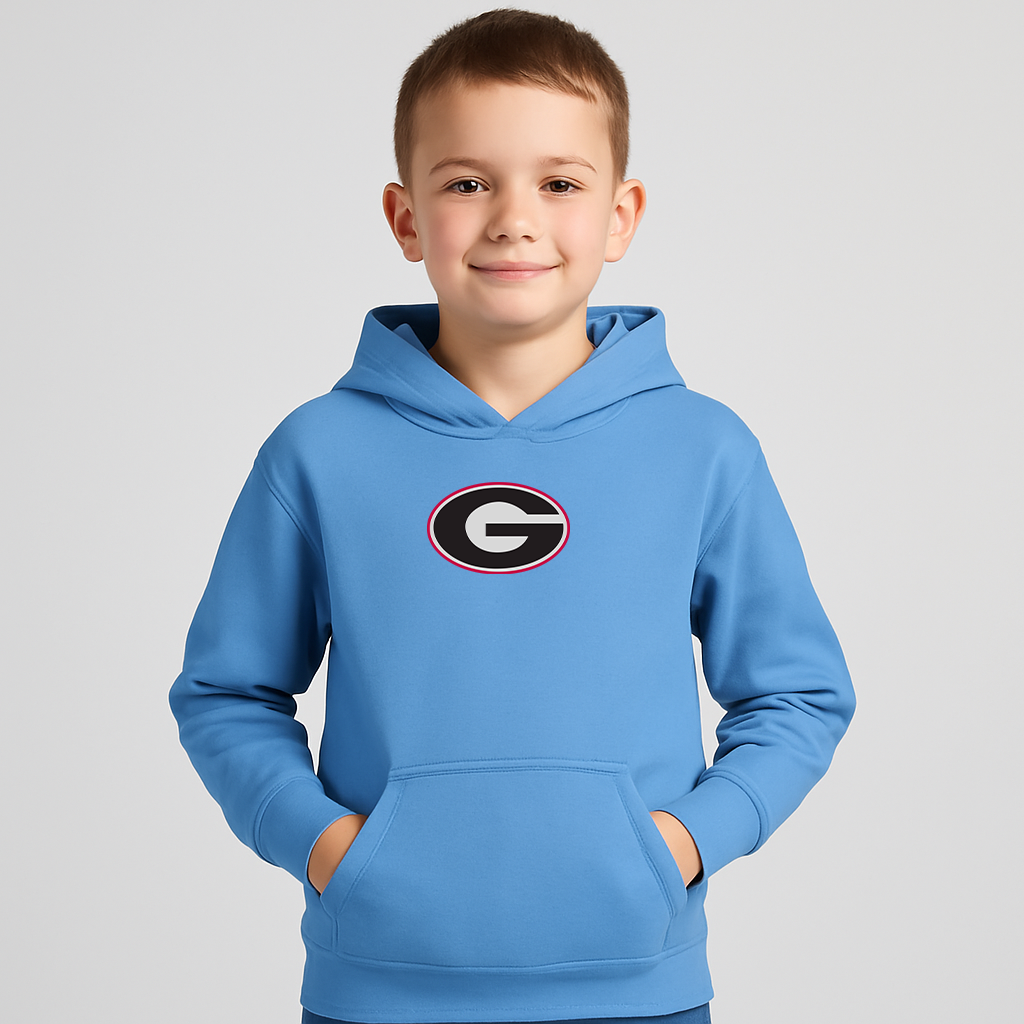 Youth Georgia Bulldogs Logo Pullover Hoodie