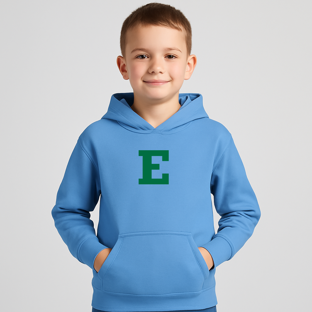 Youth Eastern Michigan Eagles Logo Pullover Hoodie