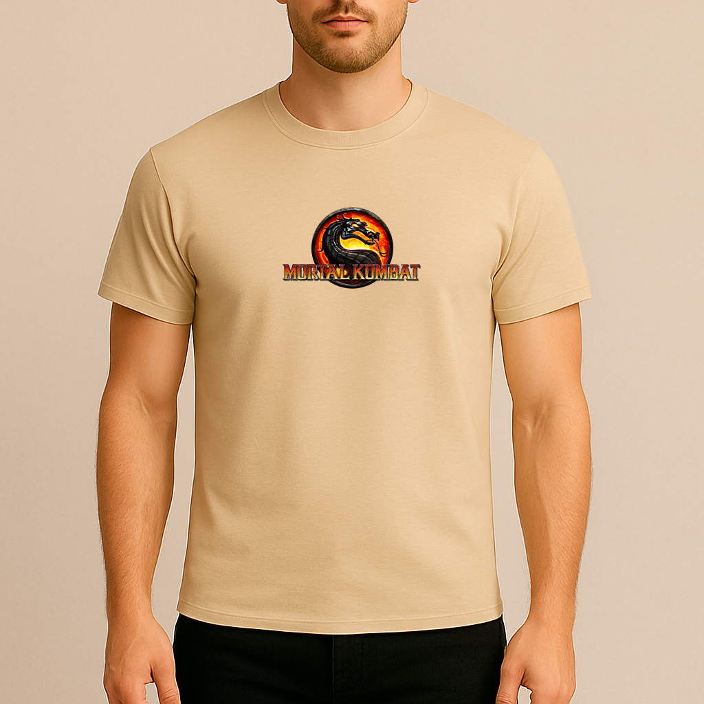 Men's Mortal Kombat Game Cotton T-Shirt