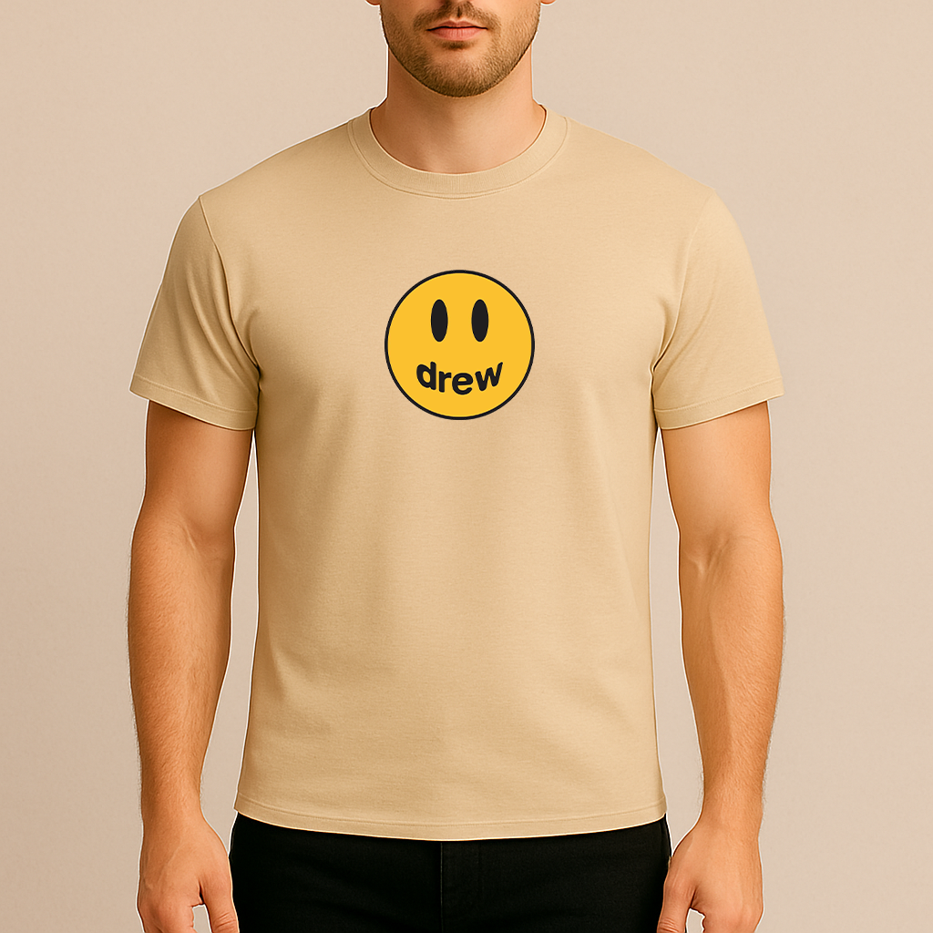 Men's Justin Bieber Drew Music Cotton T-Shirt