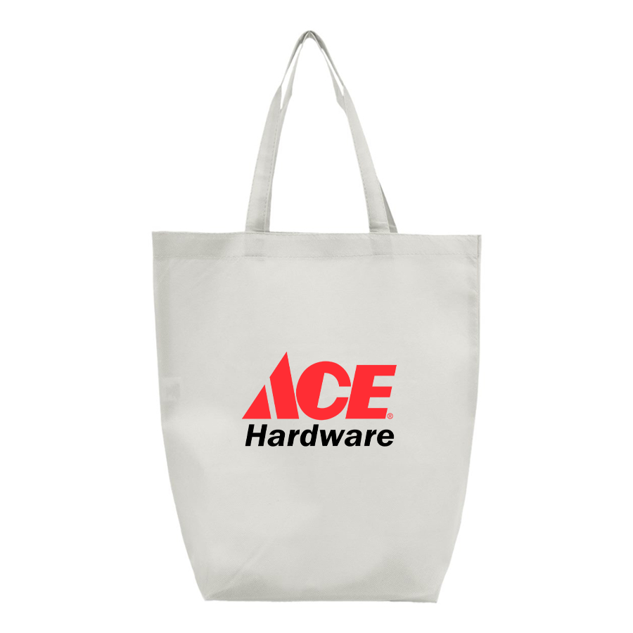ACE Hardware Logo Q-Tees Non-Woven Gusset Bottom Tote