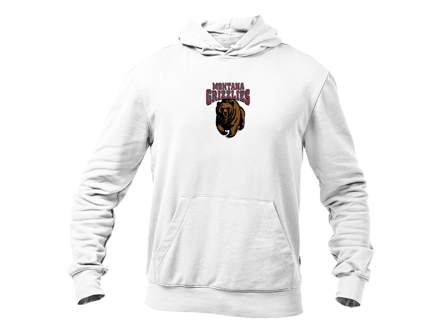 Men's Montana Grizzliesl Gildan Heavy Blend Hooded Sweatshirt