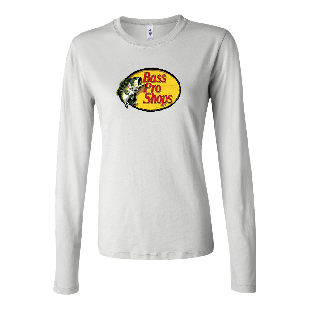 BELLA CANVAS Women’s Bass Pro Shops Logo Jersey Long Sleeve Tee