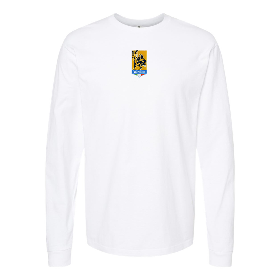 Youth Bandini Automobili Logo Cotton Long Sleeve T-Shirt