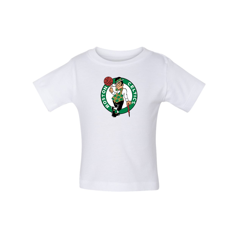 Boston Celtics Logo BELLA CANVAS Infant Jersey Tee