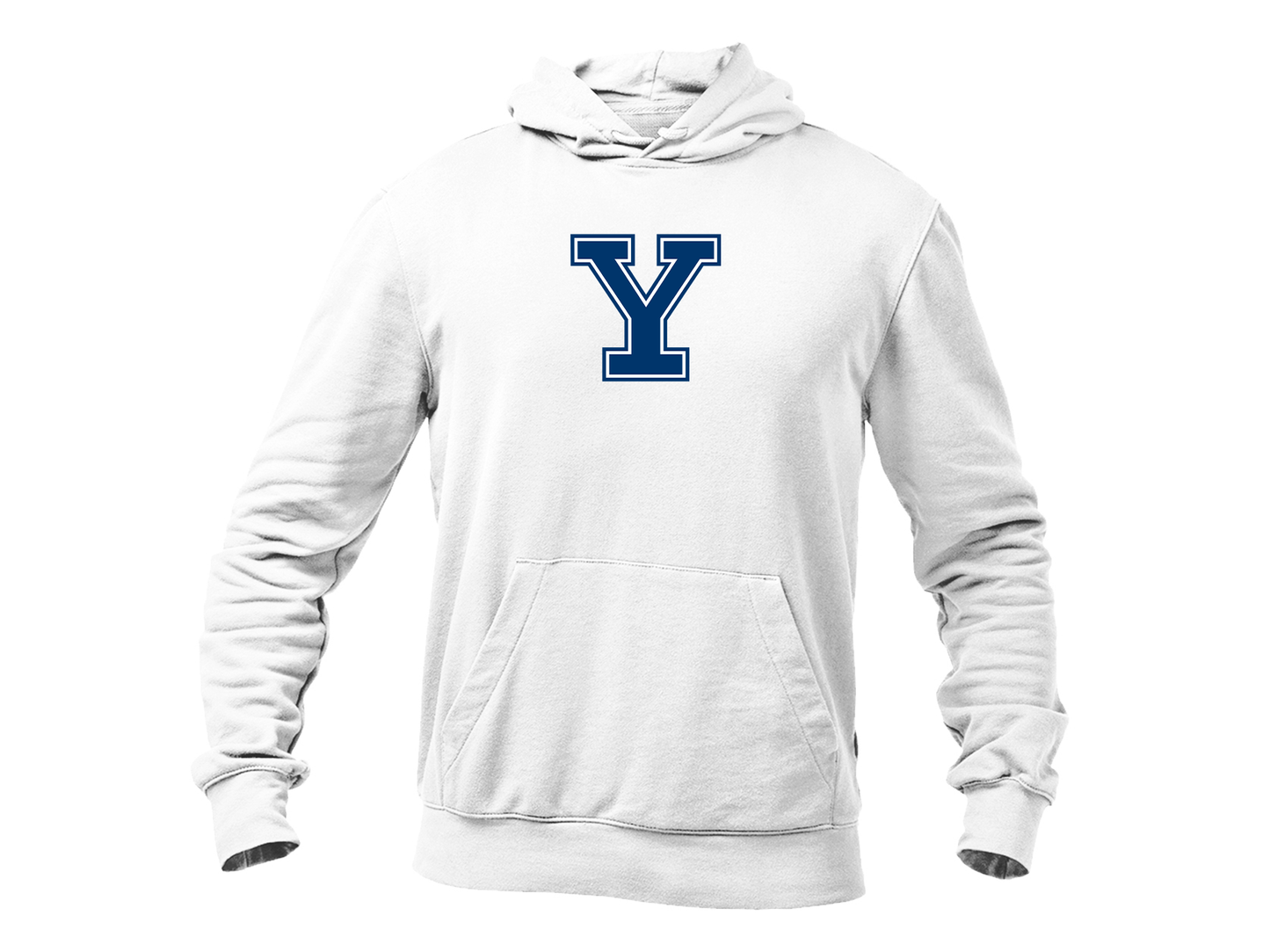 Men's Yale Bulldogs Gildan Heavy Blend Hooded Sweatshirt