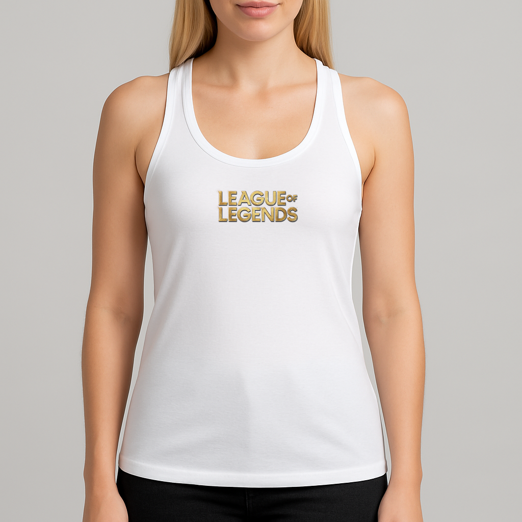 Women's League of Legends Game Racerback Tank Top