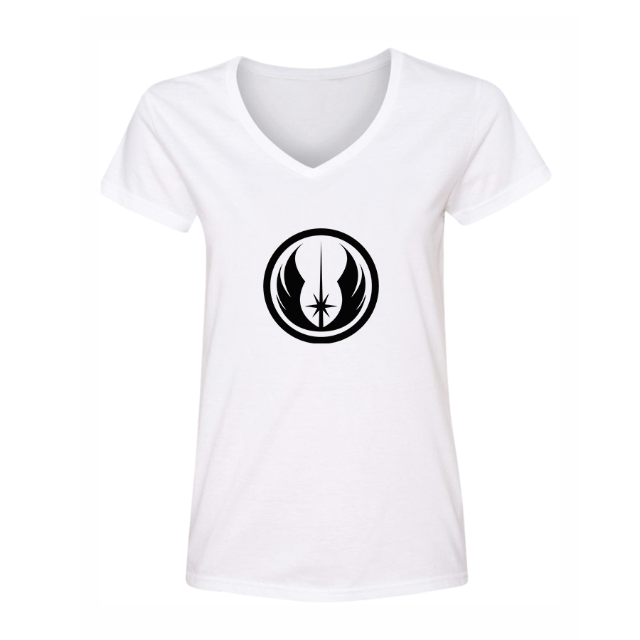 Women's Jedi Star Wars Movie V-Neck T-Shirt