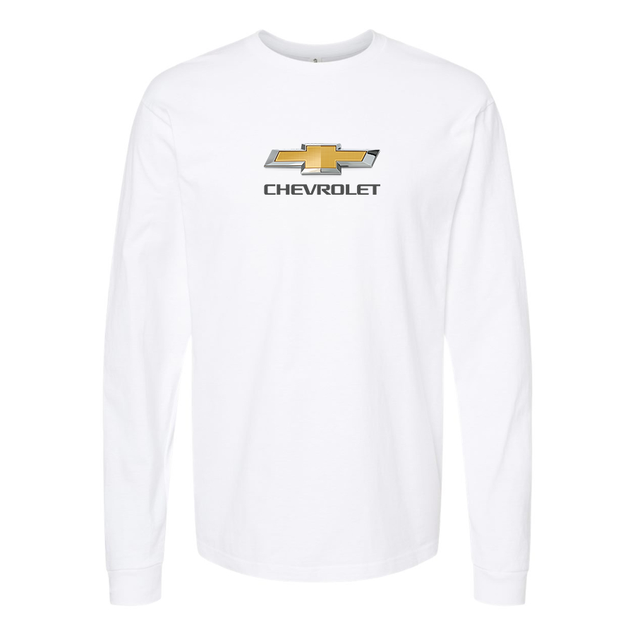 Youth Chevrolet Logo Cotton Long Sleeve T-Shirt