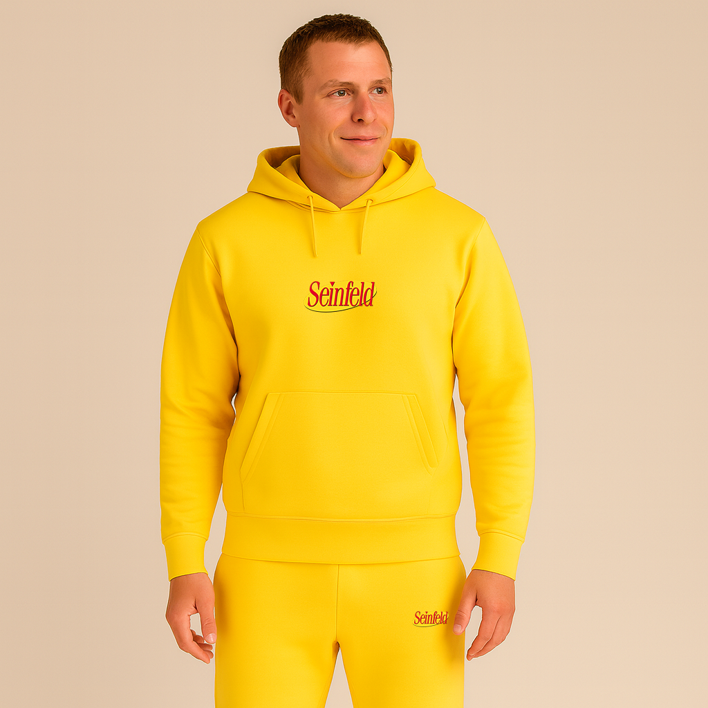 Men's Seinfeld Sitcom Show Hoodie Joggers Set