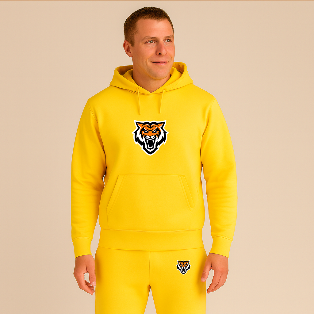 Men's Idaho State Bengals Logo Hoodie Joggers Set