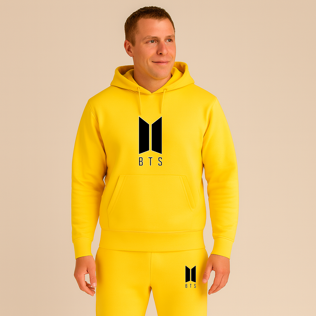 Men's BTS Music Hoodie Joggers Set