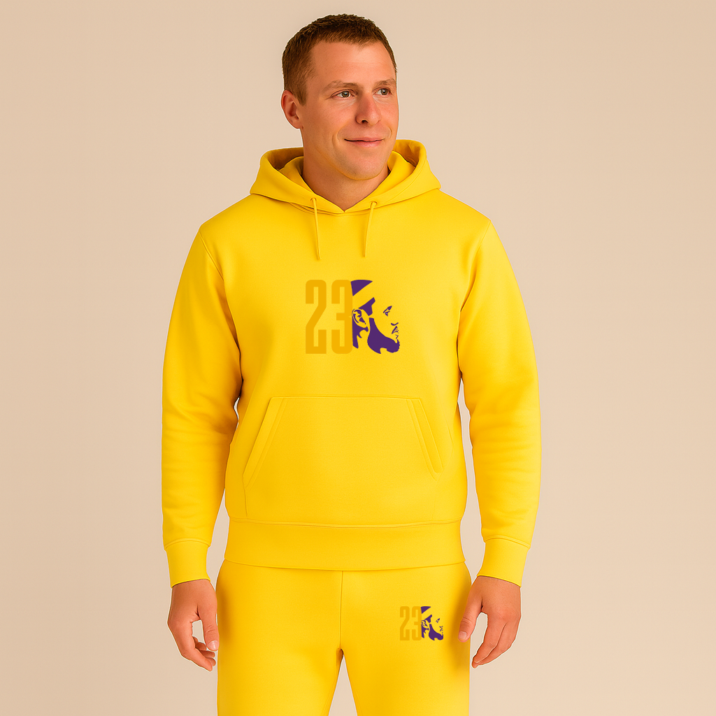 Men's Lebron James 23 Sports Hoodie Joggers Set