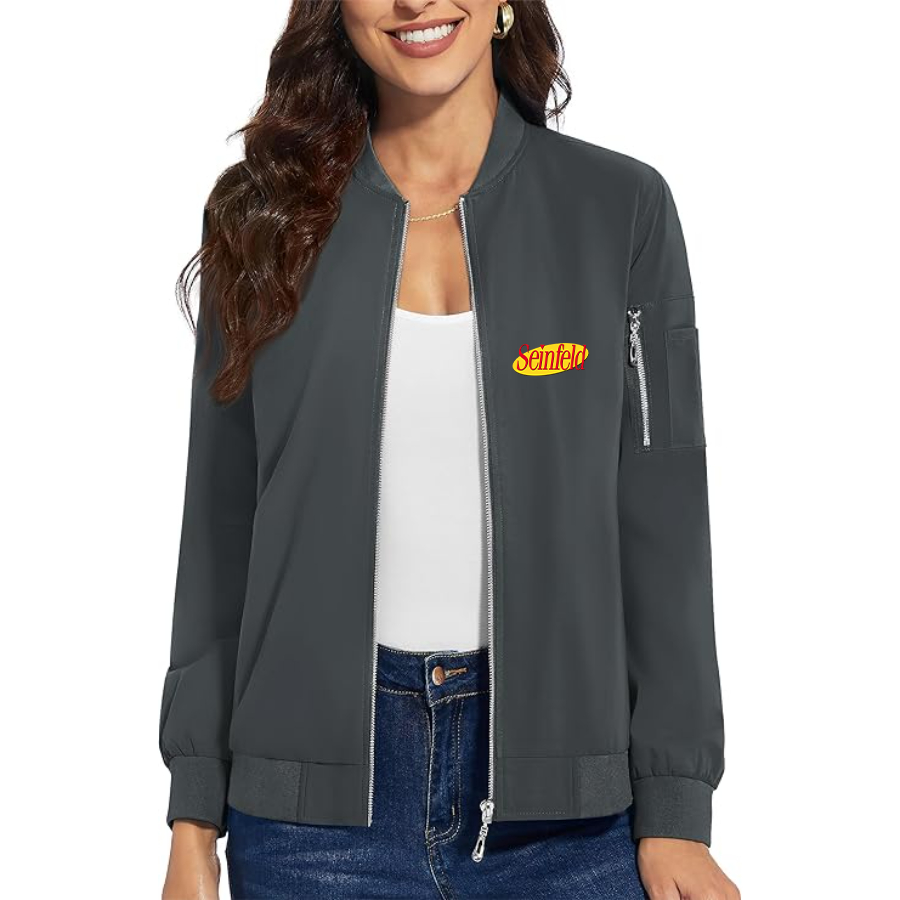 Women's Seinfeld Sitcom Show - Premium Bomber Jacket Outerwear